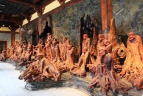 第九届中国（开化）根雕艺术文化节启幕